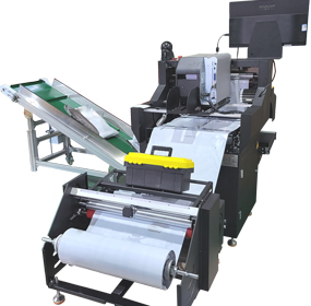 택배 자동 포장기계+택배봉투(롤백)